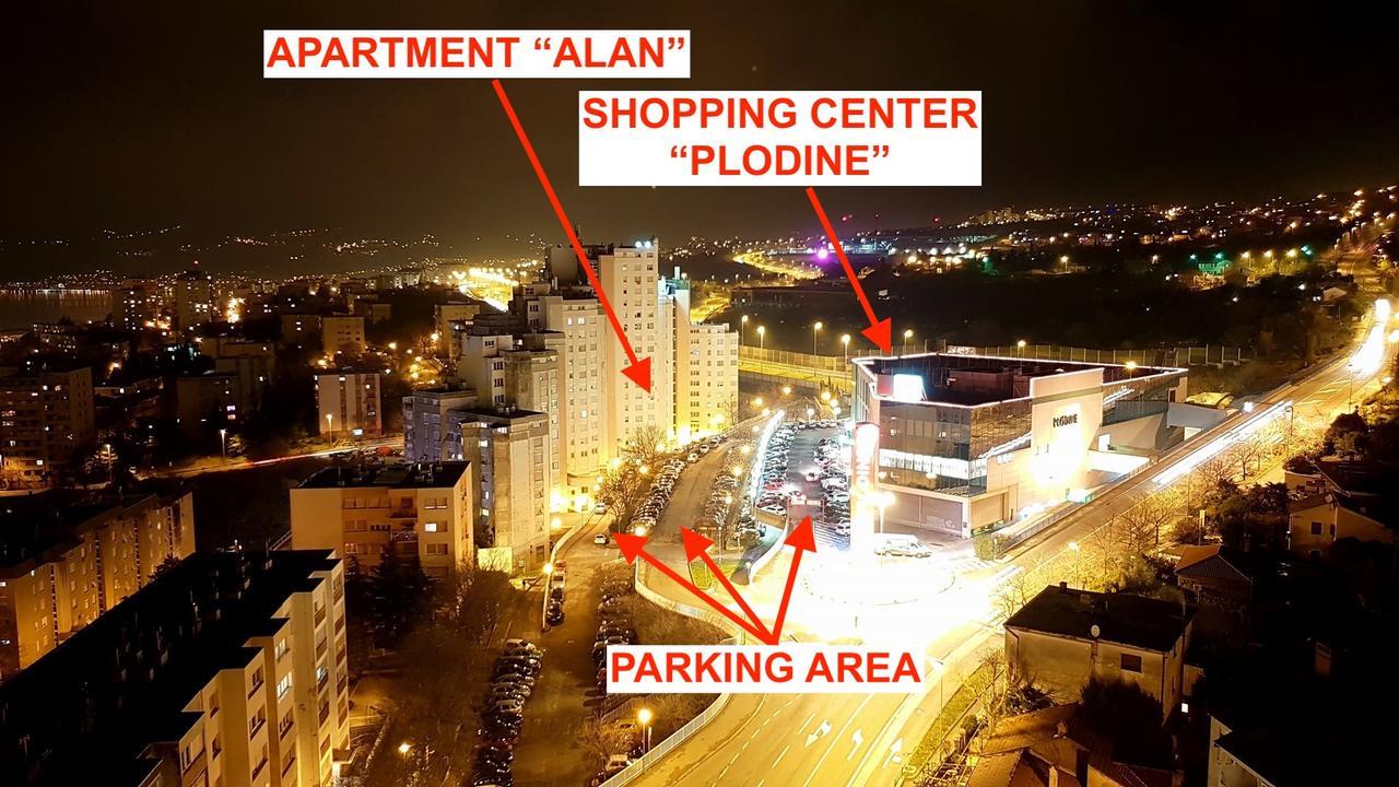 Apartment Alan Rijeka Exteriér fotografie
